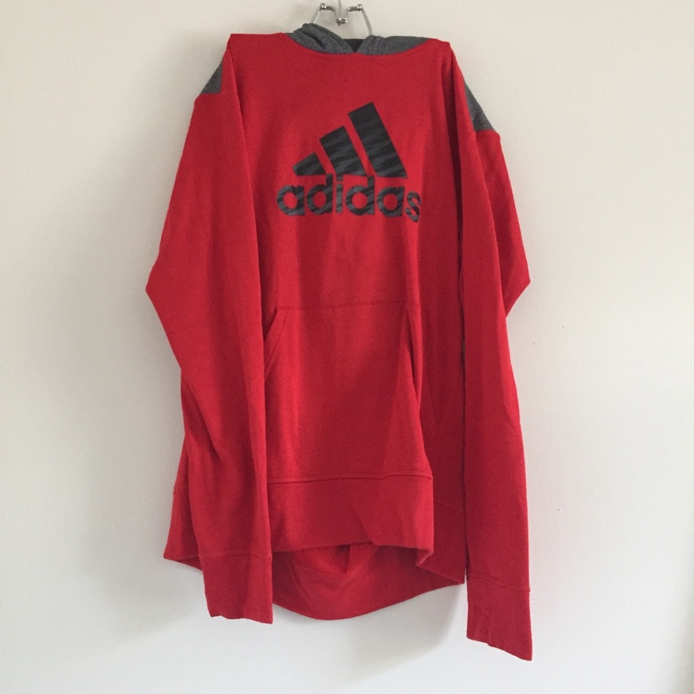Adidas | Red Hoodie